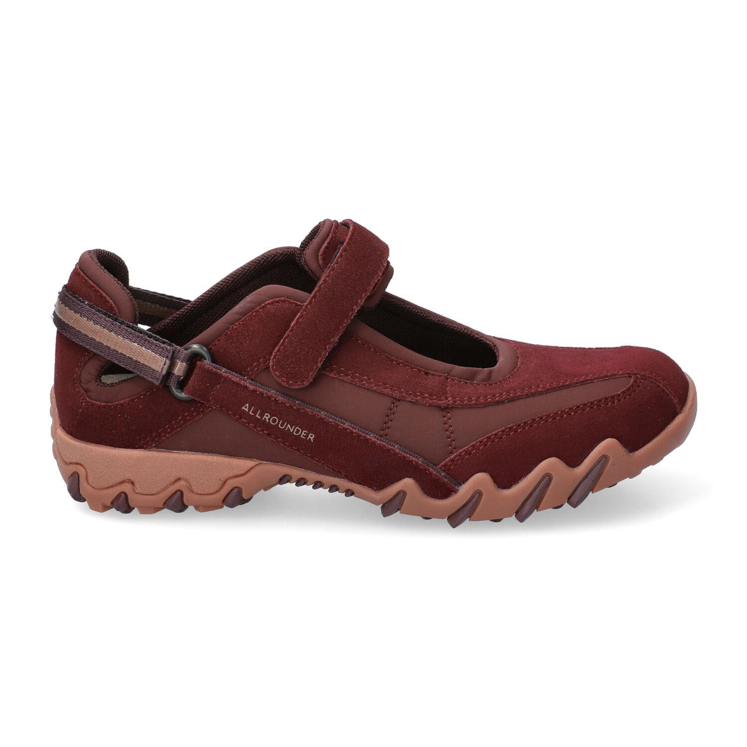 Ballerines femme modèle Niro bordeaux - Mephisto